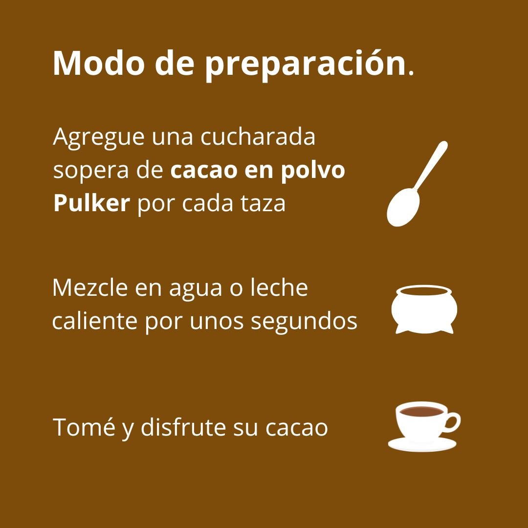CACAO EN POLVO 100% organico