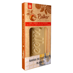 BARRA de chocolate blanco