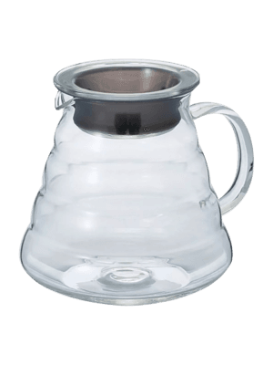 metodo de filtrado Servidor De Café 600ml Con Tapa